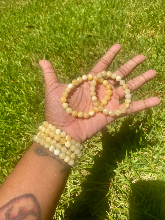 Yellow Calcite Bracelet