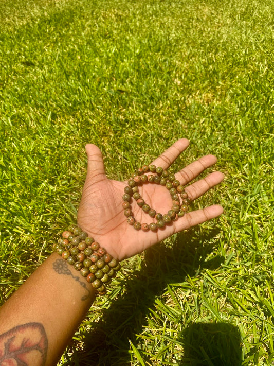 Unakite Bracelet